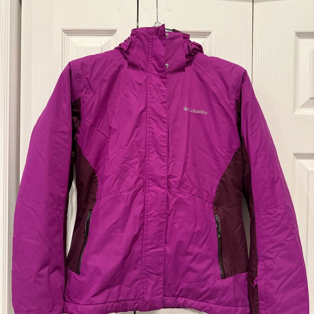 Columbia Purple Omni-Heat Jacket